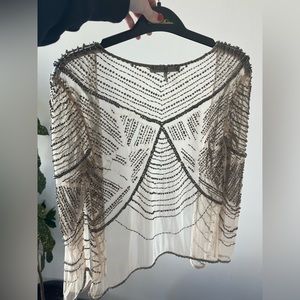 Beaded Vintage Inspired Evening cardigan